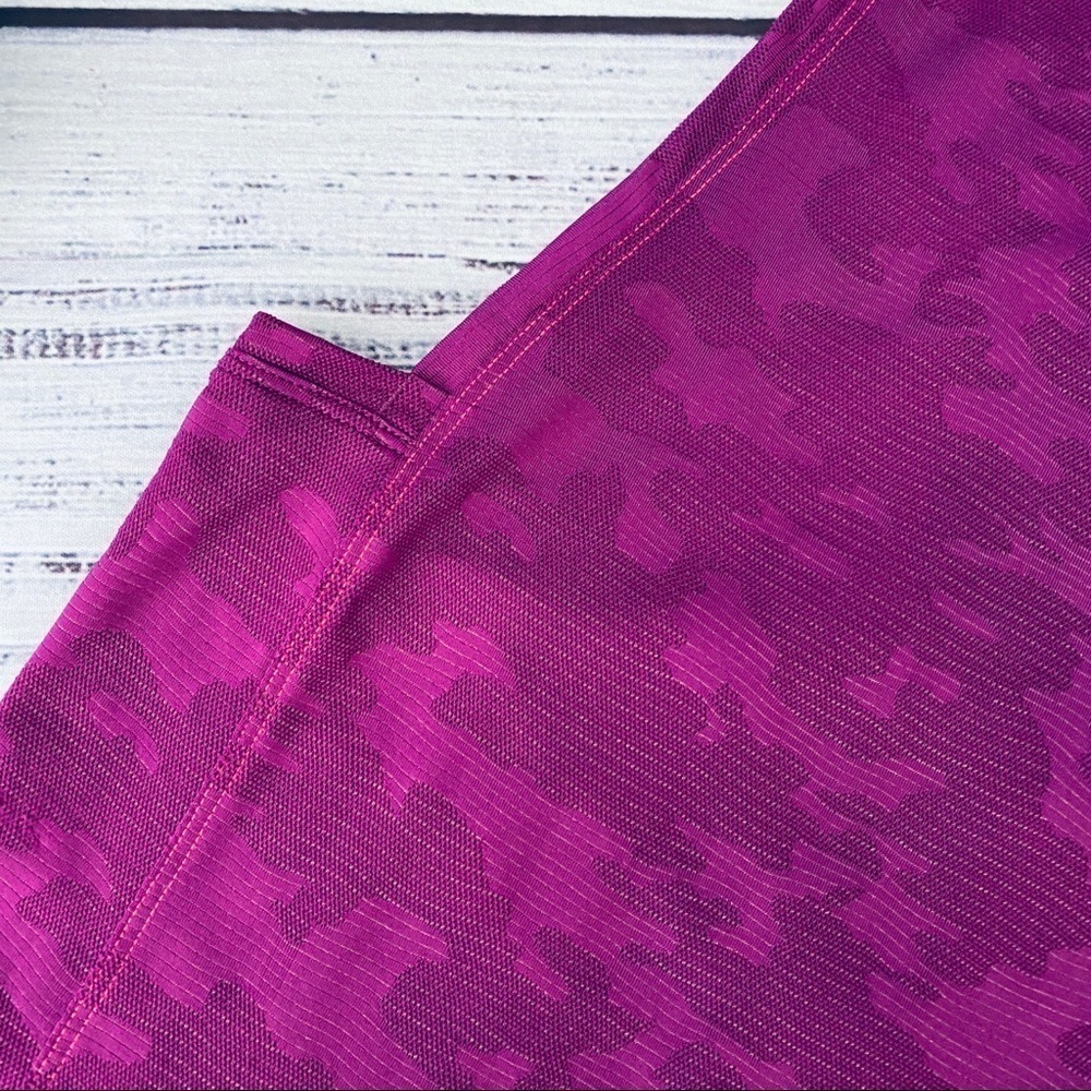 Lululemon Fuscia Camo Tank - Picture 3 of 7